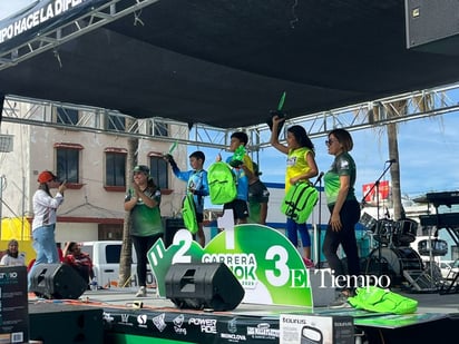 Corredores conquistan la meta en El Tiempo de Todos
