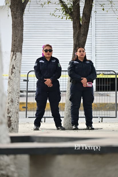 Mujeres de Monclova se concentran por igualdad y justicia