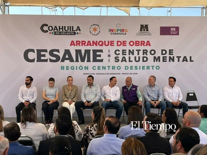 Arranca construcción del CESAME en Monclova para dar atención de salud mental a la Región Centro