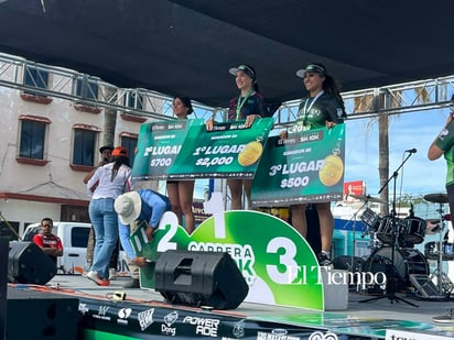 Corredores conquistan la meta en El Tiempo de Todos