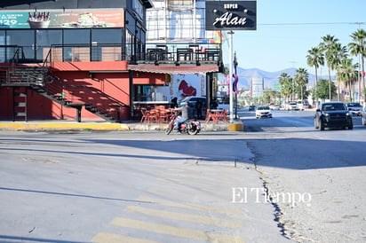 Calor y frío transforman el ritmo en una misma avenida