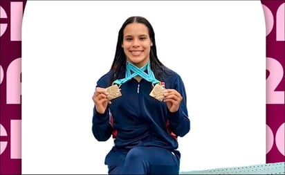 Victoria Garza, clavadista mexicana, representará a República Dominicana en París 2024