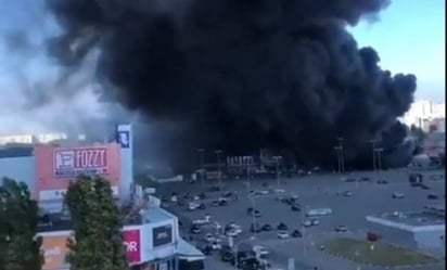 Por explosiones en Kiev activan las defensas antiaéreas en la capital de Ucrania