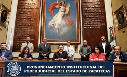 Poder Judicial de Zacatecas respalda al PJF y la autonomía judicial