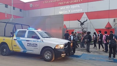 Alerta a autoridades amenaza en una preparatoria de Monterrey 