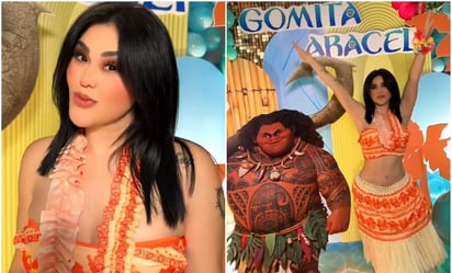 Gomita sorprende al celebrar su cumpleaños con temática de Maui