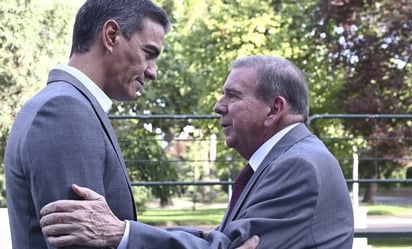 Pedro Sánchez recibe a Edmundo González en medio de tensiones entre España y Venezuela