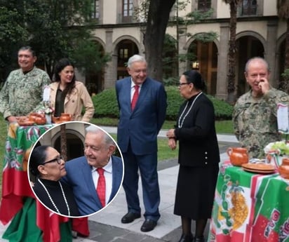 Así fue el convivio de despedida de AMLO del Gabinete de Seguridad