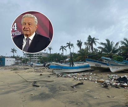 AMLO mantiene en 5 los muertos por huracán John en Guerrero