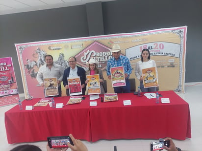 Anuncian evento de Rodeo Saltillo