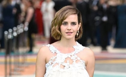 Emma Watson derrocha belleza con bralette en sesión de fotos