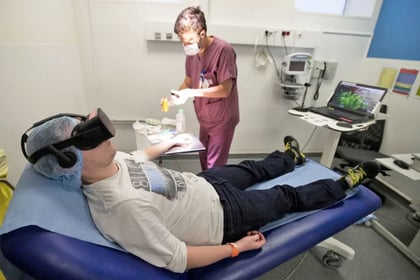 Realidad virtual para reducir el dolo en las cirugías
