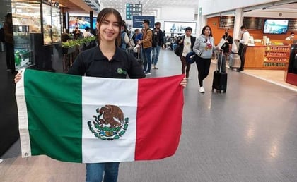 Ella es Irantza Aleixa, la potosina que representa a México en la Expo Ciencia Internacional Chile 2022