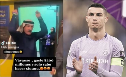 'Jeque' del Al-Nassr explota contra Cristiano Ronaldo: '200 millones y sólo sabe decir Siiuuu'