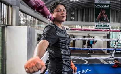 La boxeadora Erika Cruz confía en derrotar a Amanda Serrano