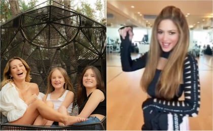 Hijas de Geraldine Bazán cantan la nueva canción de Shakira, ¿a quién se la dedican?