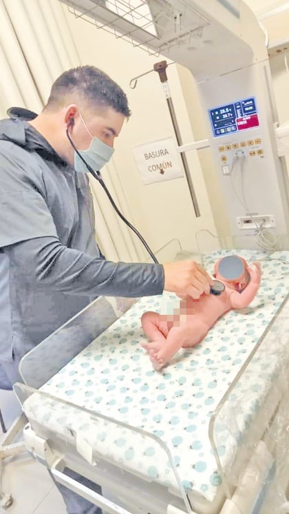 Bebé migrante nacido cerca del RB se mantiene hospitalizado y estable