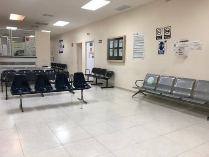 Hospital Amparo vacío por las condiciones del clima 