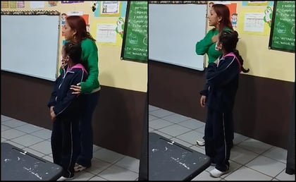 VIDEO: Maestra enseña lenguaje de señas a sus alumnos para comunicarse con su compañera sordomuda