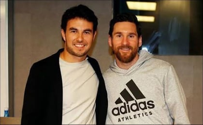 Checo Pérez y Red Bull compiten ante Lionel Messi y Argentina en épica batalla
