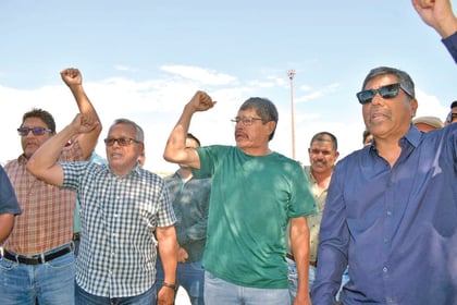Mineros apelan contra suspensión de legitimación de CCT