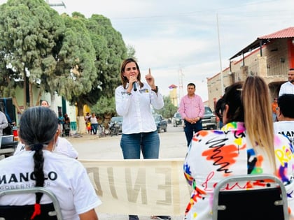 Llega Lupita fortalecida  a la jornada electoral