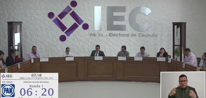 Escrutinio en elección de diputados dio inicio en Saltillo