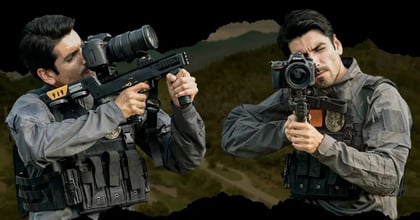 Stockman es un soporte de cámara para que “dispares las fotos” como si estuvieras en combate