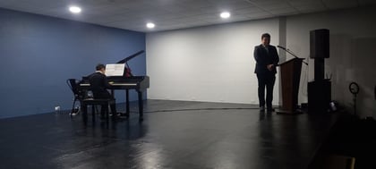 Casa de la cultura presentó recital de piano con éxito   