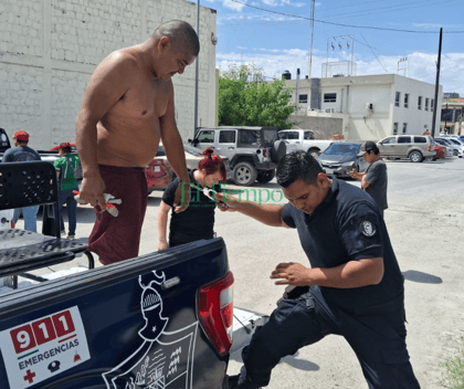Hombre fue detenido en la colonia Guadalupe por alterar el orden