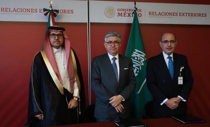 Empresarios de Arabia Saudita exploran en México potencial de invertir 