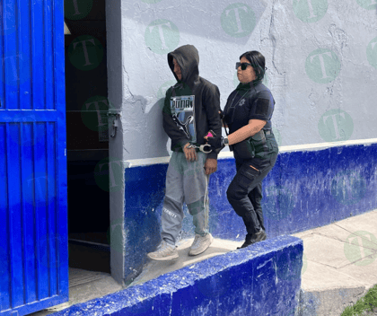 Hombre fue detenido por consumo de drogas en Zona Centro de Monclova
