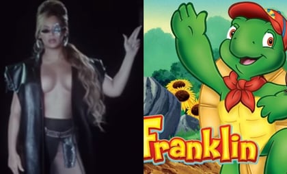 Comparan 'Texas Hold 'Em' de Beyoncé con el tema musical de la caricatura 'Franklin'