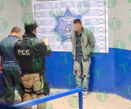 Policía Civil Coahuila detiene a individuo tras intentar escapar de rondines de rutina