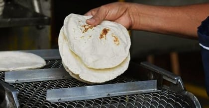 Se mantiene el precio del kilogramo de tortilla a 30 pesos