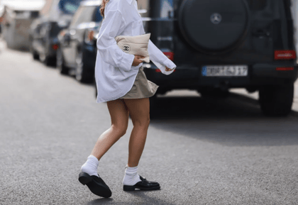 Calcetines y zapatos: la dupla de primavera