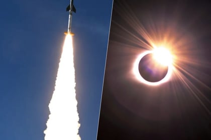 La NASA tiene un plan ambicioso para estudiar el eclipse del 8 de abril: lanzar cohetes.