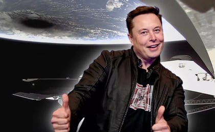 De esta manera captó Starlink el eclipse desde el espacio, Elon Musk lo consiguió