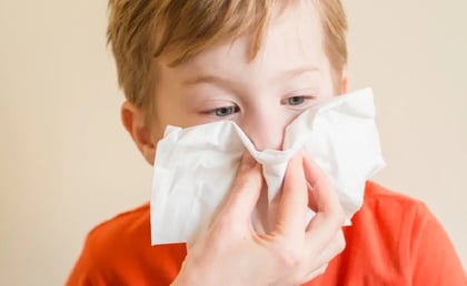 ¿Por qué sale sangre de la nariz sin razón en los niños?