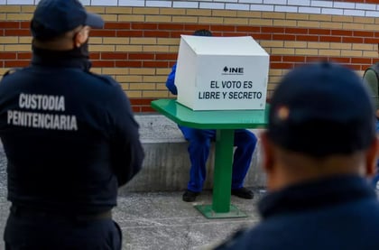 Los presos que votarán sin propuestas en elecciones 2024