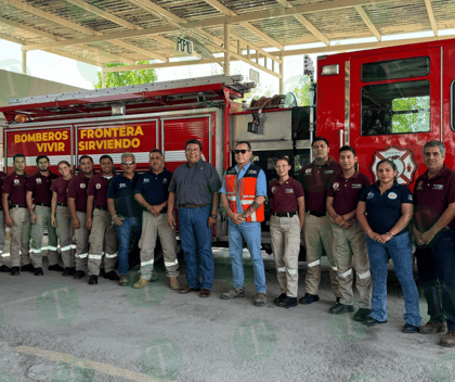 Cumplen 23 años de servicio bomberos de Frontera
