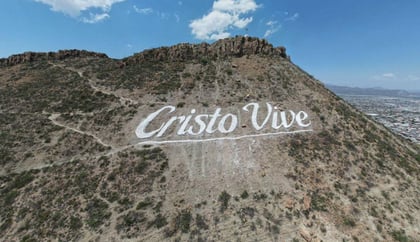 'Cristo Vive' ha decidido retirar la modificación en la frase del Cerro del Pueblo de Saltillo