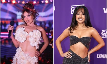 Thalía confiesa lo que en realidad pasó con Becky G en los Latin AMAs