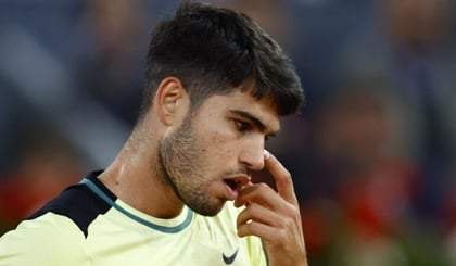 Se prenden las alarmas: Carlos Alcaraz se pierde el Masters de Roma, ¿se baja de Roland Garros?