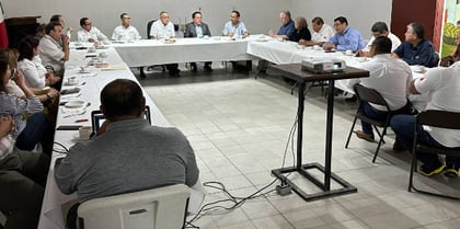El Fiscal General del Estado de Coahuila se reunió con miembros del Consejo Lagunero de la Iniciativa Privada