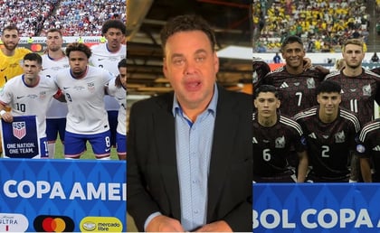 David Faitelson se burla de la eliminación de México y Estados Unidos de la Copa América