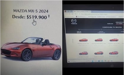Joven intenta adquirir Mazda a 520 pesos y se viraliza en TikTok