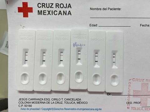 Cruz Roja Toluca registra aumento del 39% de casos positivos a Covid