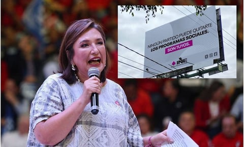 Morena denuncia a Xóchitl Gálvez por uso indebido del emblema de INE