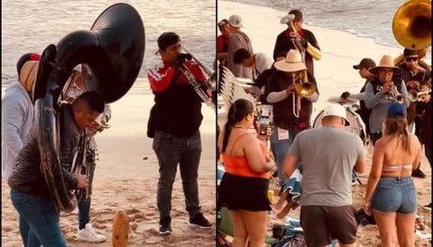 Autorizan a bandas y grupos musicales tocar en playas de Mazatlán